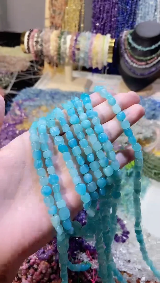 未镶嵌珠宝半成品水晶随行天河