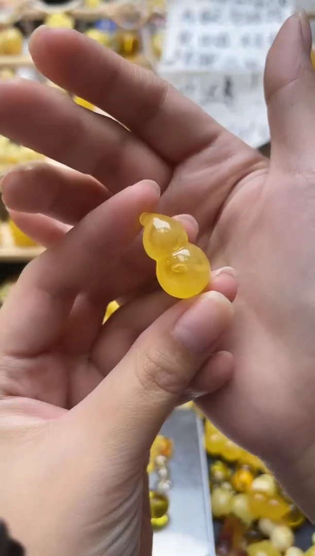 琥珀未镶嵌珠宝奇石142琥珀蜜蜡微瑕