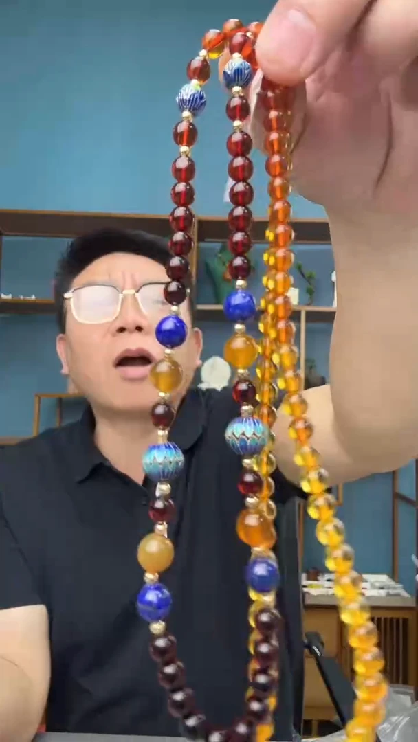 未镶嵌琥珀裸石11（有瑕介意勿拍）