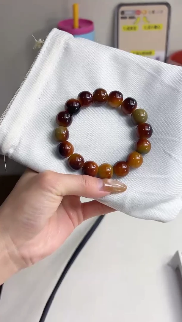 手串菩提根/象牙果沐s76敦煌干磨苹果13*14mm手串