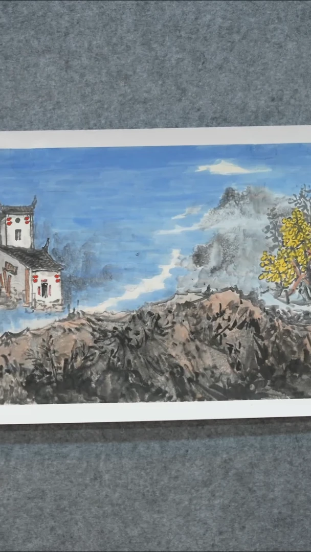 国画国画qy老师的作品