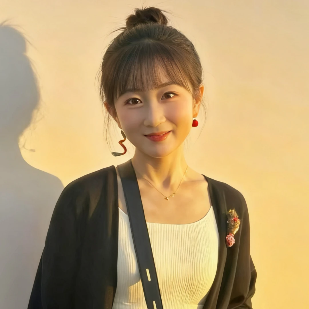 非金属锦纶耳饰 原创手工钩织蛇果耳坠设计感高级轻奢气质ins耳饰