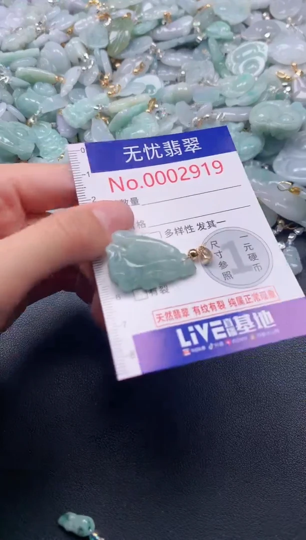 吊坠(不含链)未镶嵌翡翠2919