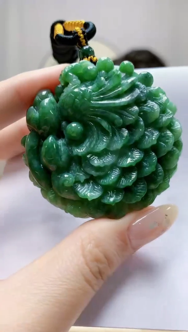 未镶嵌定制翡翠5060jw-毛货挂件94