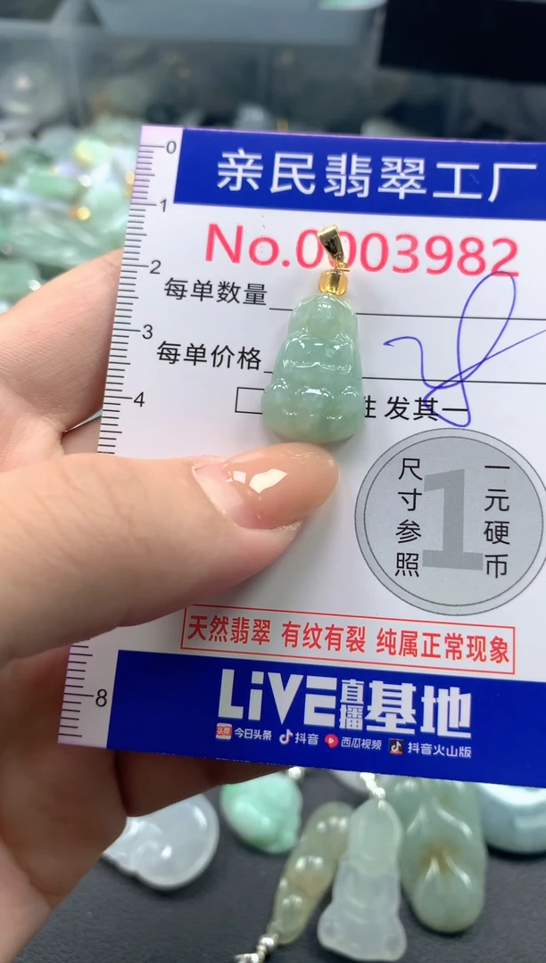 颈饰未镶嵌翡翠9882