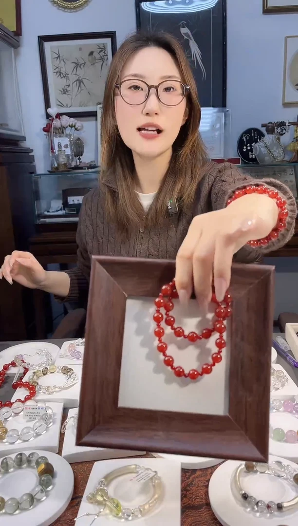 未镶嵌手串水晶许妍同款