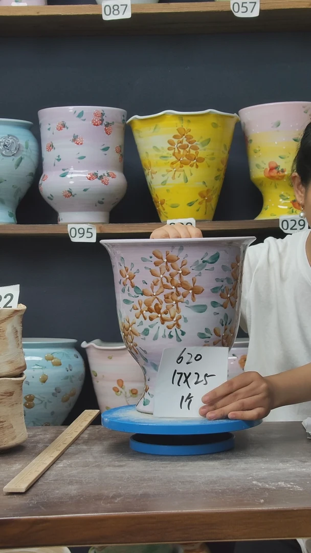 摆件景德镇花盆默认微瑕620