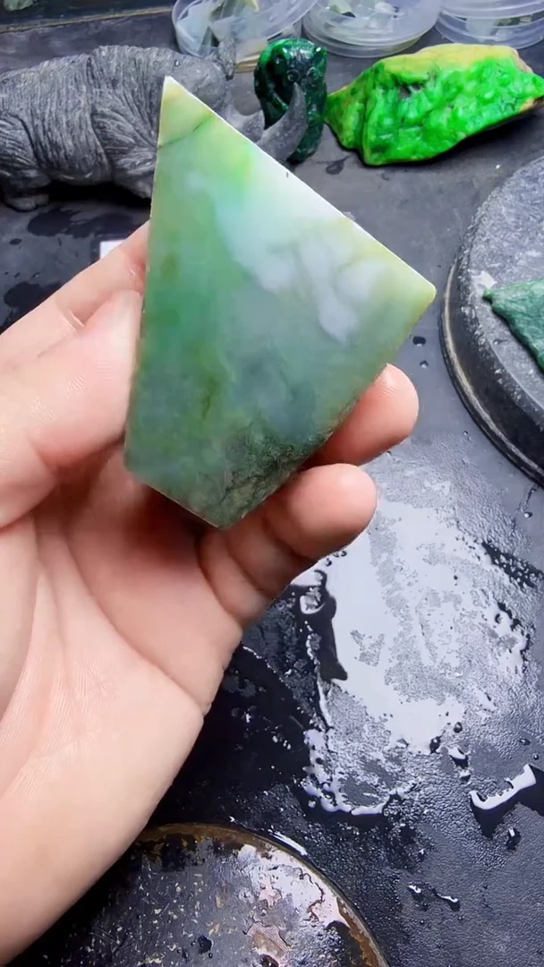 未镶嵌挂件翡翠天然翡翠100
