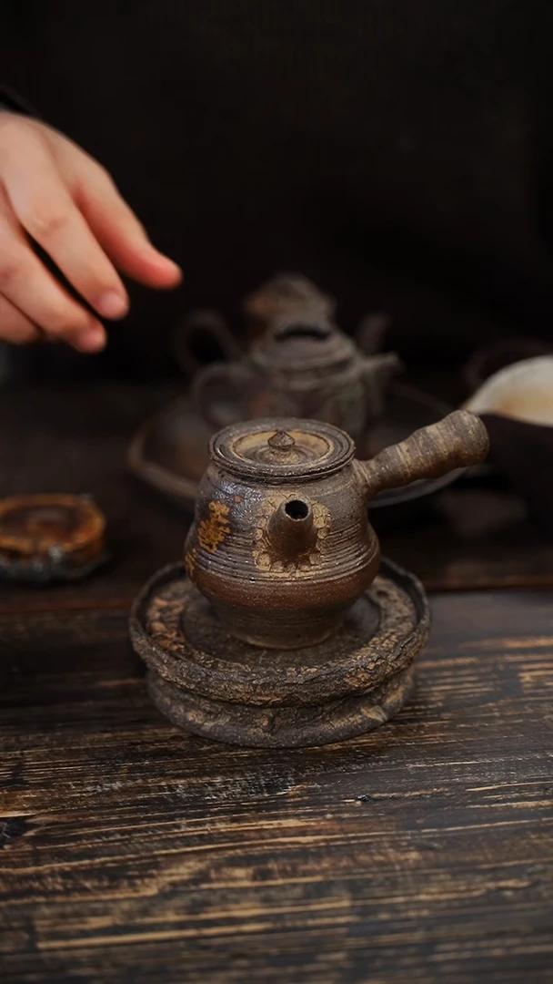 全手工制作  南蛮侧把壶170CC