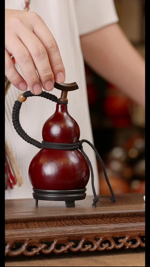 109号精品天然大漆酒葫芦一物一拍~*