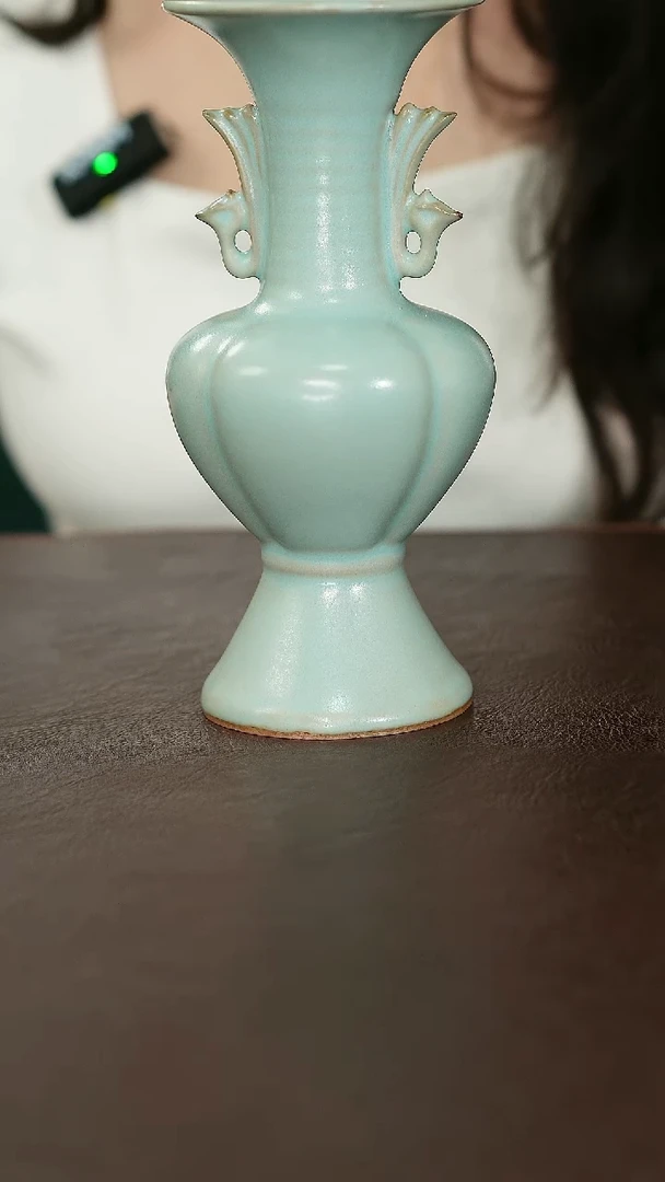 摆件汝宋汝瓷原矿455微瑕
