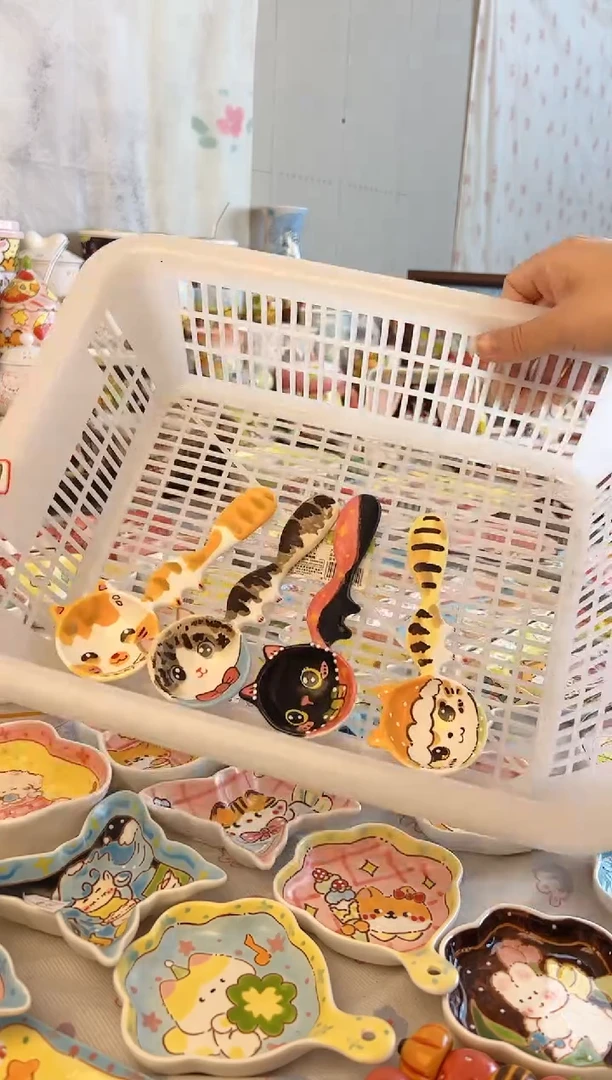 摆件陶百**金景德镇陶瓷手绘微瑕