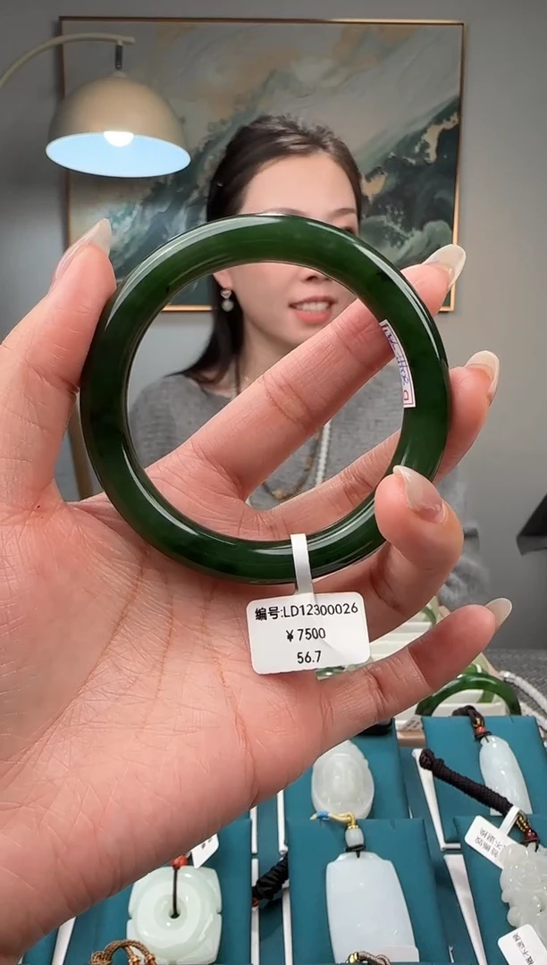 未镶嵌手镯和田玉LD 56.7