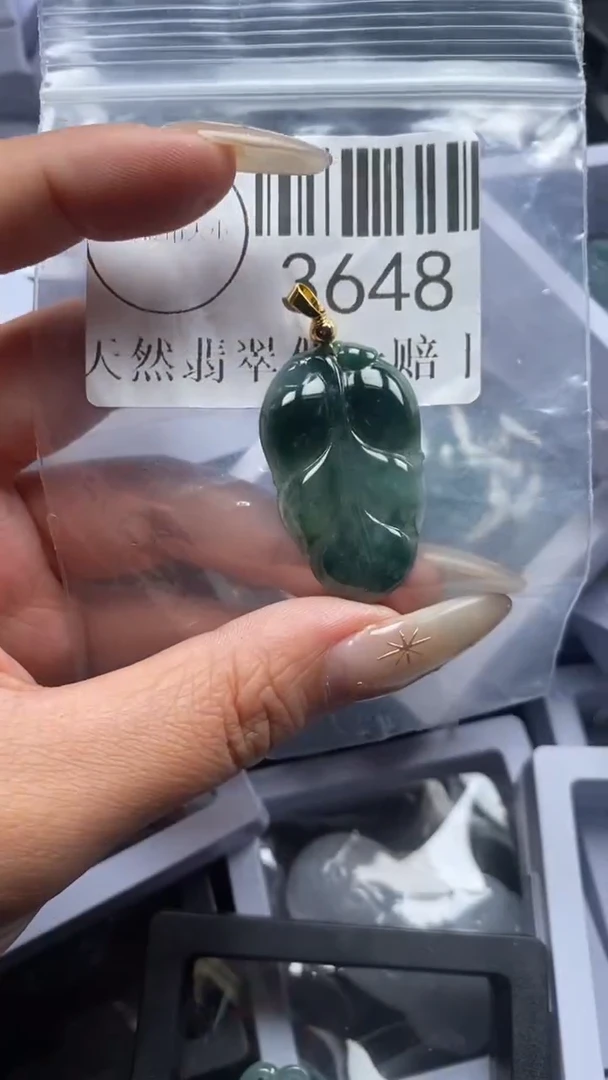 颈饰未镶嵌翡翠3648