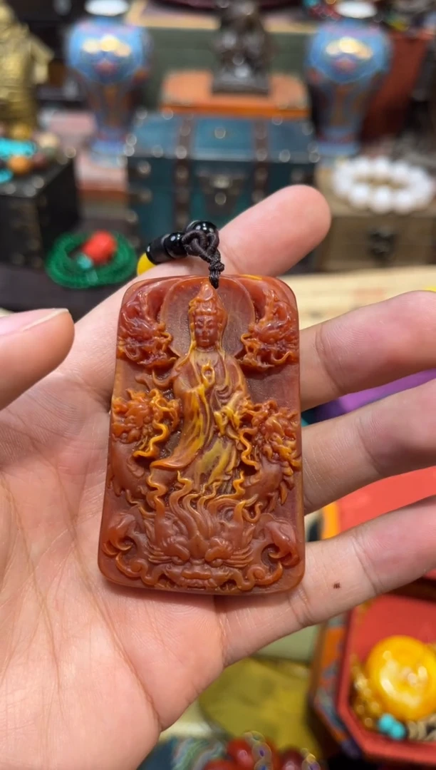 未镶嵌蜜蜡裸石E刘哥高端专属精品27