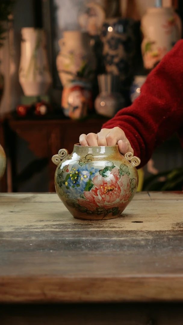 【闪购商品】瓷片景德镇纯手工釉下彩精品茶具