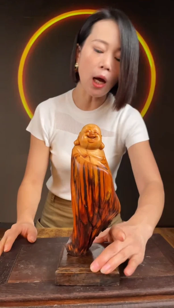 柏木（崖柏）手工摆件,先抢先得! 编号:185