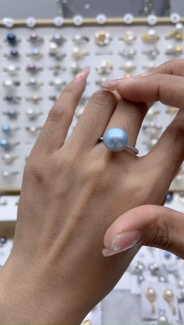 【闪购商品】淡水珍珠戒指合金0.0