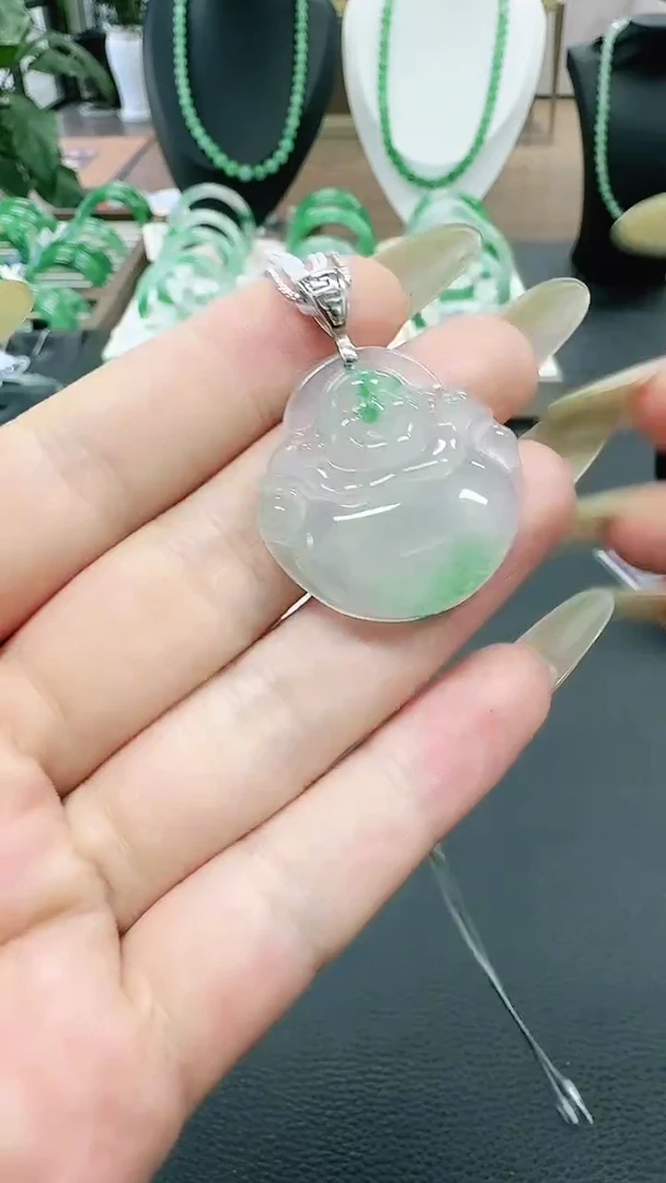 未镶嵌1石英质玉（非洲翠）/8924