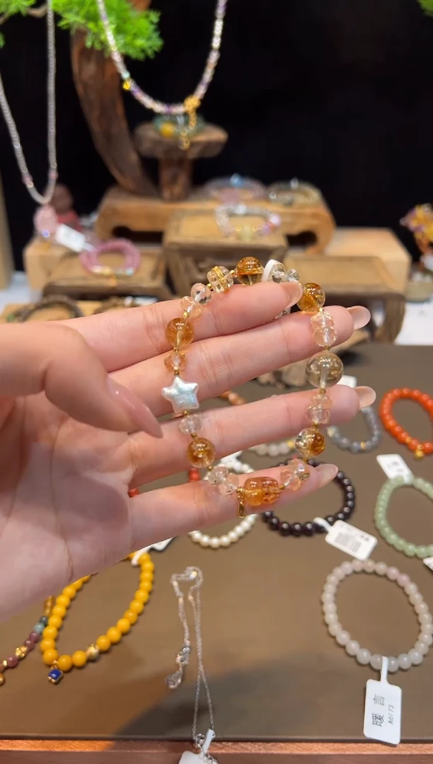 未镶嵌手链水晶手饰@@E7025