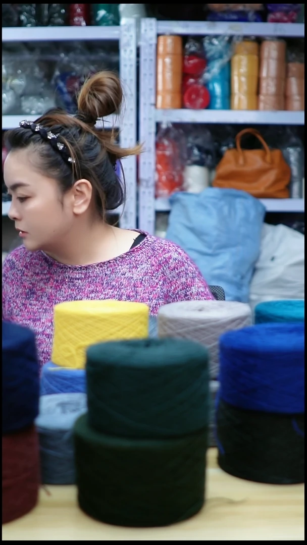 羊毛欢姐手编线B729