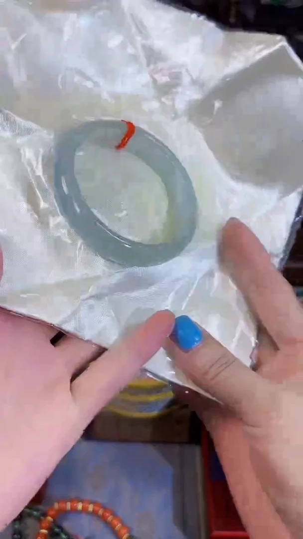 和田玉未镶嵌挂件60圈