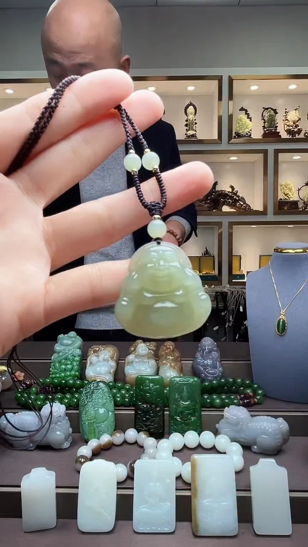 【闪购商品】和田玉颈饰未镶嵌苏