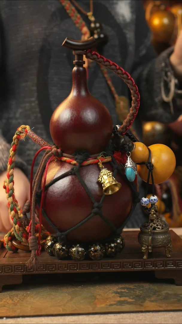 195大漆一物一拍记葫堂出品【不带手串】