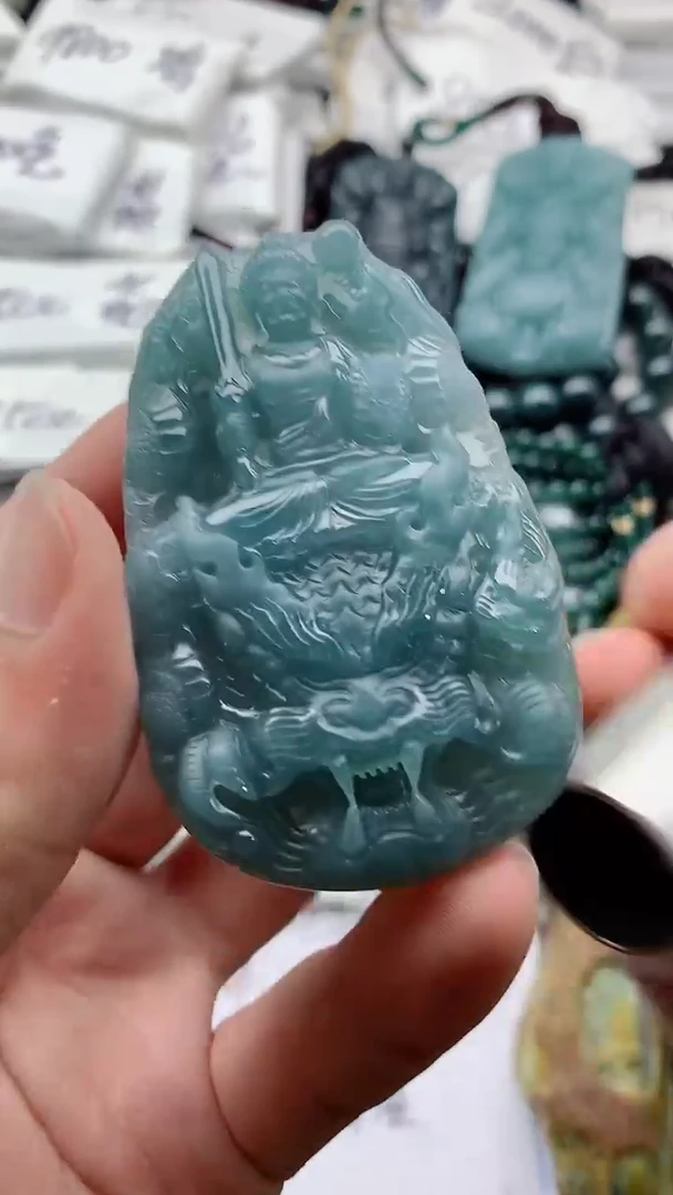 翡翠未镶嵌颈饰888