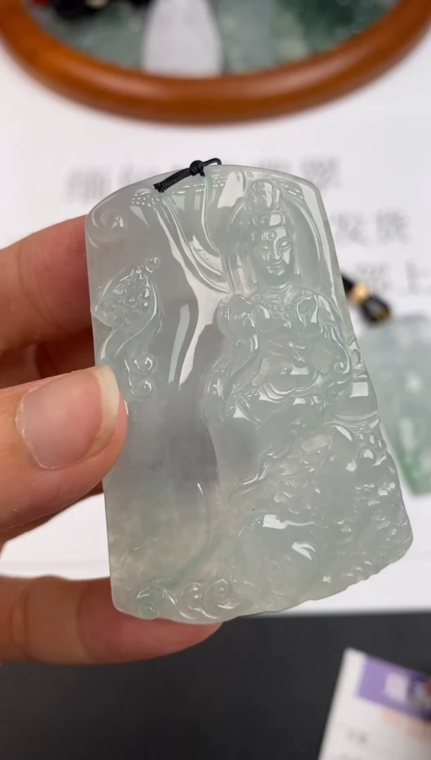 未镶嵌挂件翡翠354026     多人