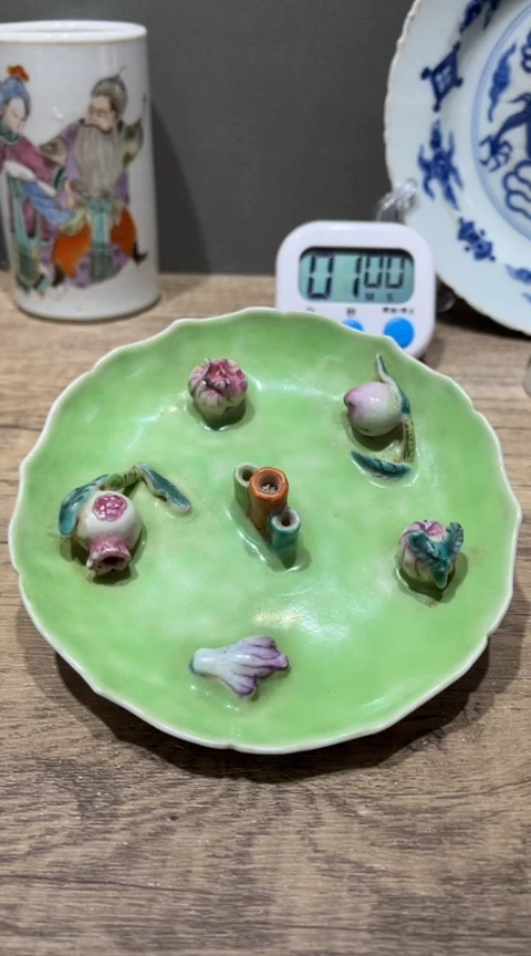 瓷片293瓷器小摆件下摆件