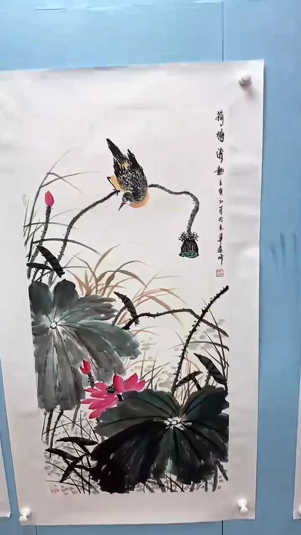 【闪购商品】国画莫远峰国画作品m3