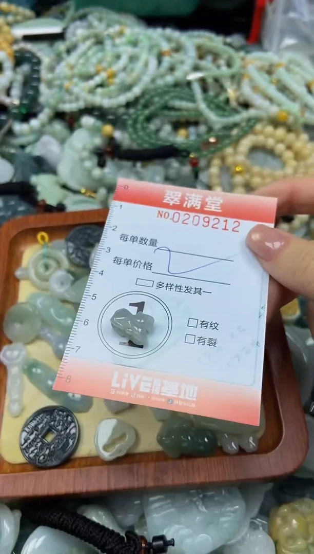 颈饰未镶嵌翡翠闪购0209212