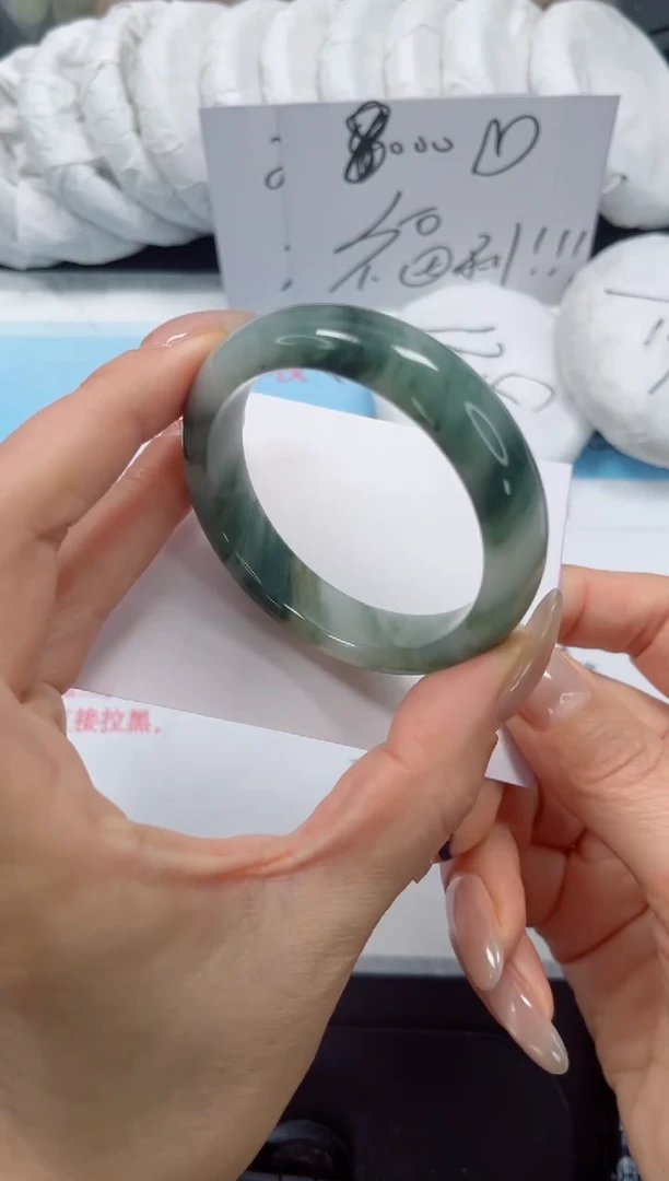 未镶嵌手镯石英质玉128-52