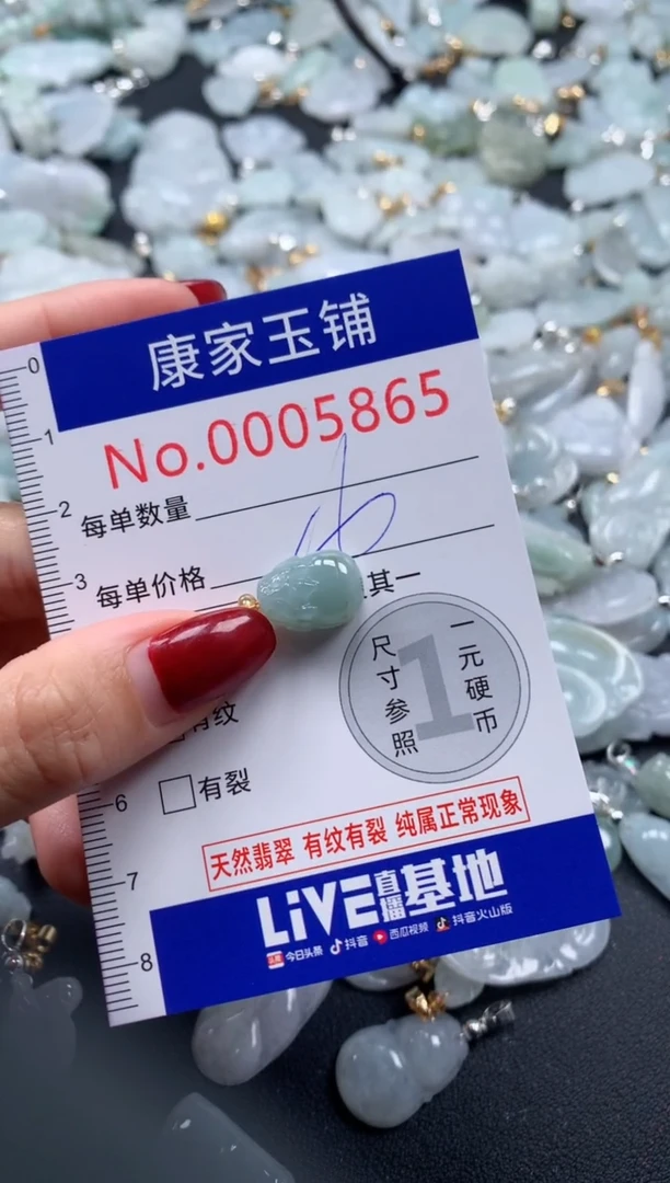 颈饰未镶嵌翡翠5865