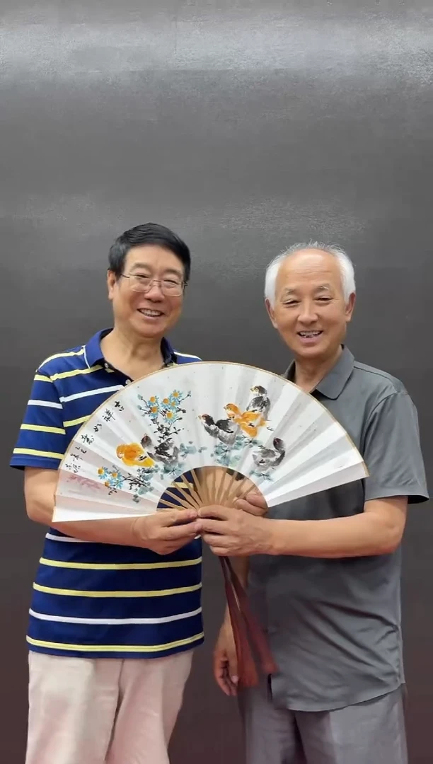 炳山文化--赵东培+高炳山老师作品（满堂和气生嘉祥）