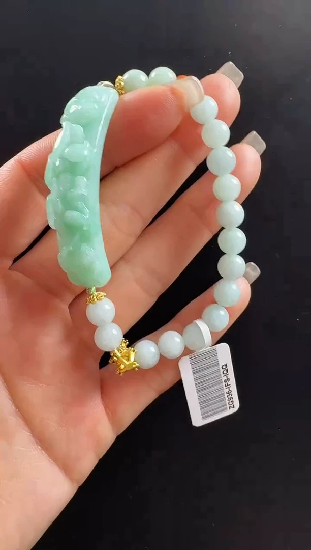 未镶嵌手链翡翠手牌