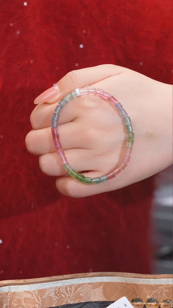 【闪购商品】碧玺手串未镶嵌多样性发@@N2578