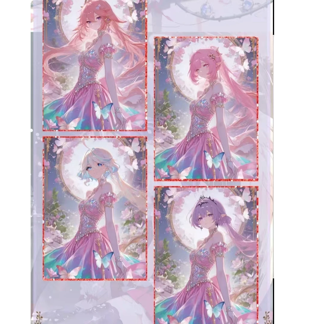 【独秀】第二弹A5原神二创色纸周边盲盒卡牌收集收藏