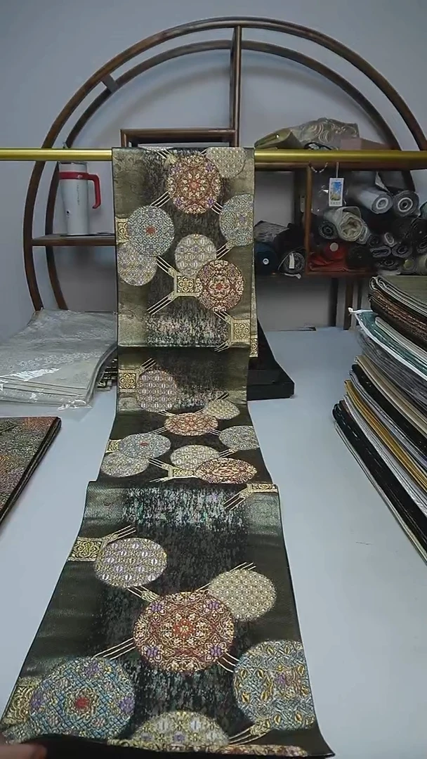 织绣72西阵织六通宝相花