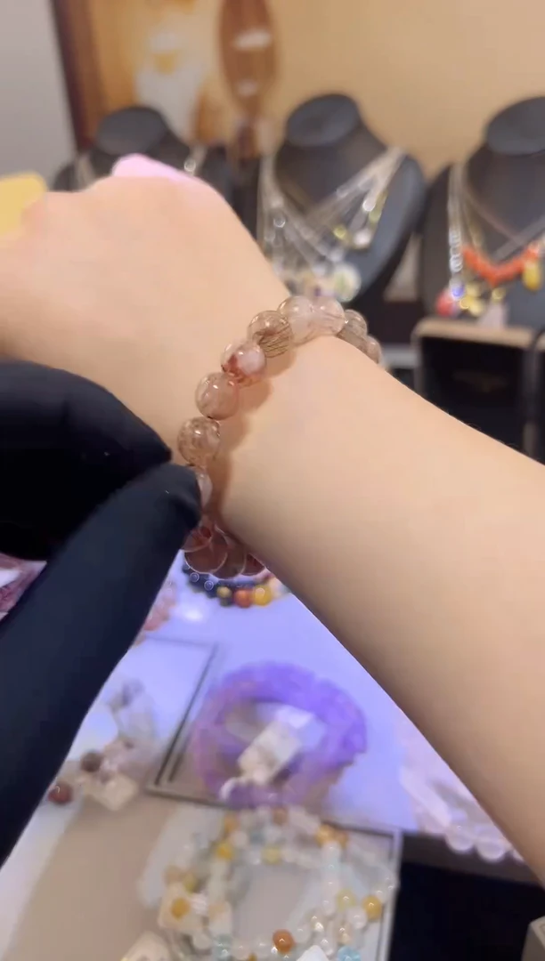 【闪购商品】水晶手串未镶嵌黑金超手串