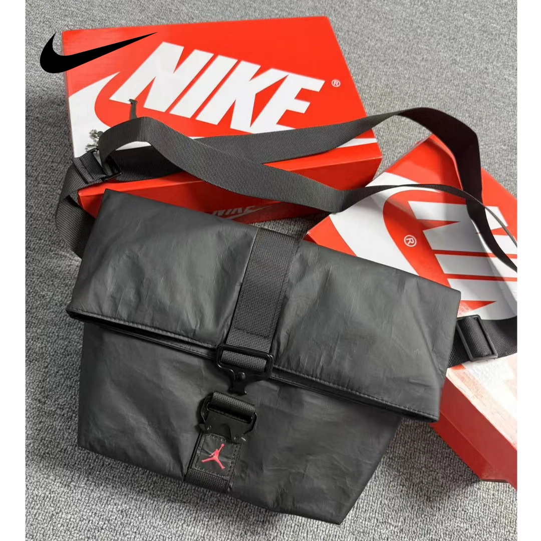 NIKE/AJ全新经典百搭时尚潮流黑色户外手提休闲包单肩运动健身包