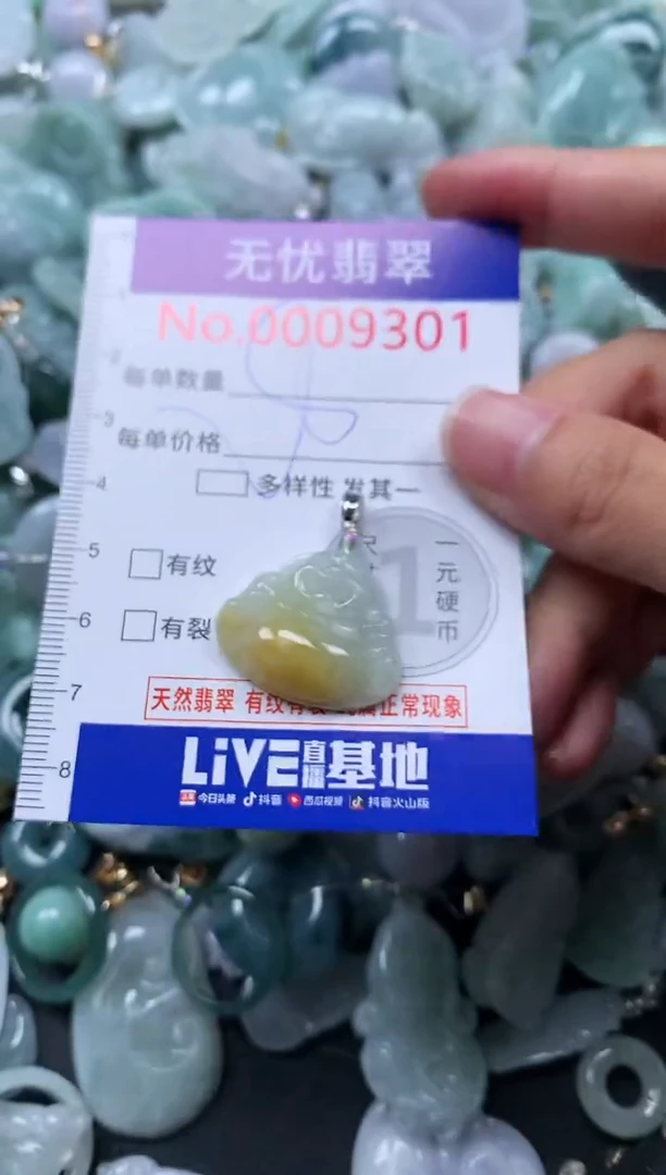 颈饰未镶嵌翡翠9301