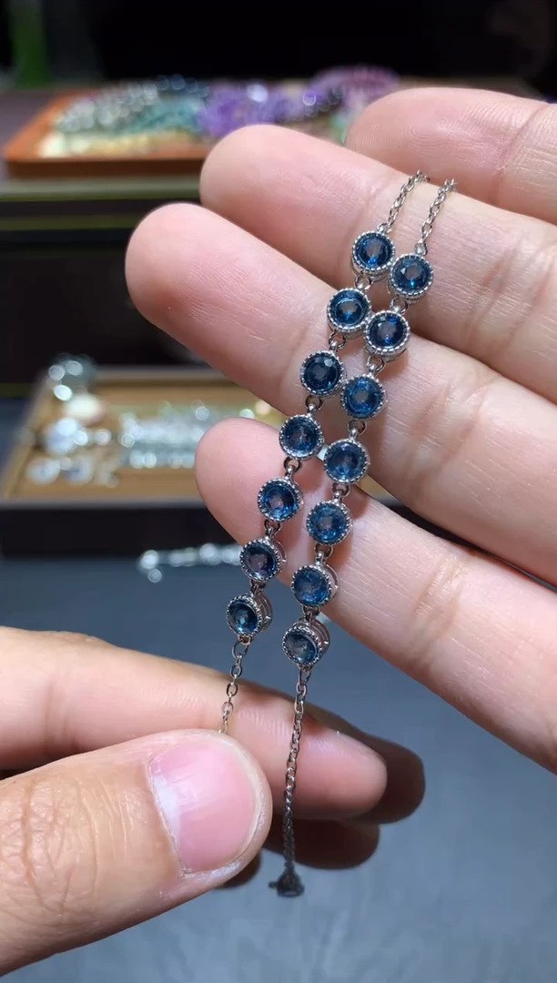 【闪购商品】托帕石手链未镶嵌P63【多样性发其一】