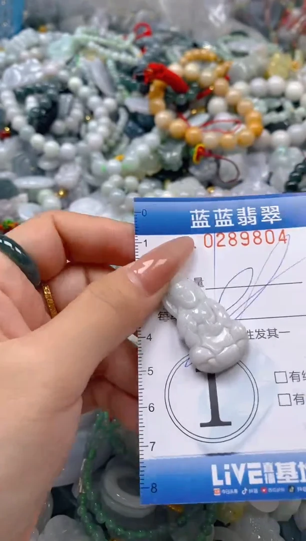 翡翠未镶嵌颈饰闪购0289804多样性发其一