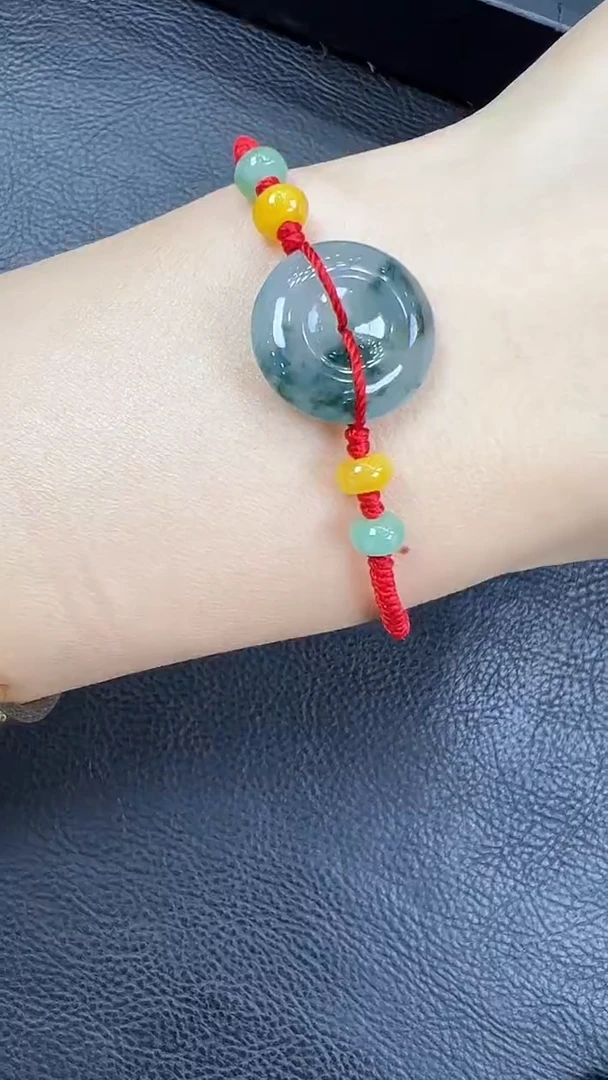 翡翠挂件未镶嵌手绳