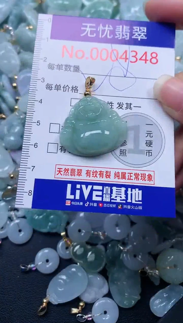 颈饰未镶嵌翡翠4348