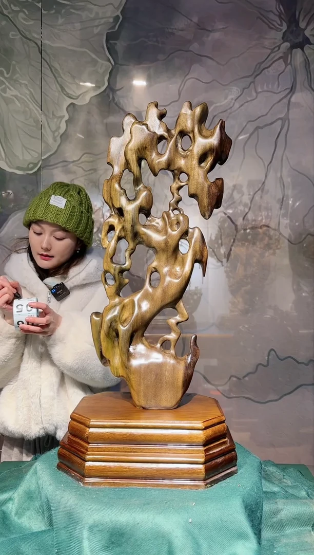 【闪购商品】金丝楠金丝楠木随型摆件4