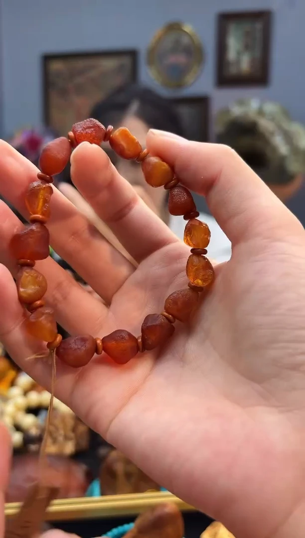 手串琥珀未镶嵌手串
