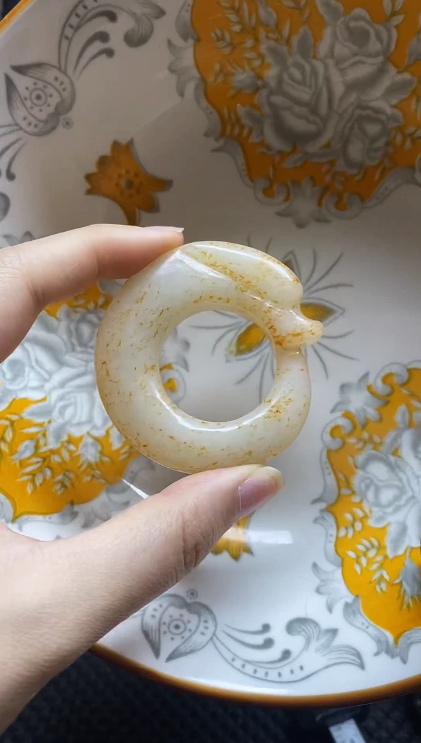 瓷片瓷片 瓷器 摆件 1个